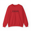 Embroidered Corinthians Faith, Hope Love Unisex Heavy Blend Crewneck Sweatshirt