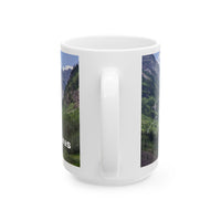 Faith Can Move Mountains Coffee Mug - Christian Gifts for Women Men - Faith Based Gifts