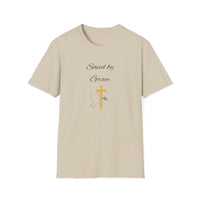 Saved By Grace Christian Shirt for Women Men Shirts for Christians