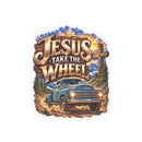 Jesus Take the Wheel – Vintage Truck Christian Vinyl Sticker