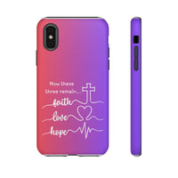 iPhone - Faith, Love & Hope Gradient Phone Case