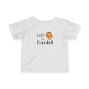 Infant Tee — 'Faith Like Daniel' Cute Lion Baby Shirt