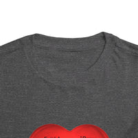 Jesus T-Shirt Christian Shirt for Toddlers Short Sleeve Tee Christian Toddler Christmas Shirt