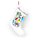 Personalized "Be The Light" Christmas Stocking – Custom Name Holiday Stocking (e.g., Sarah)