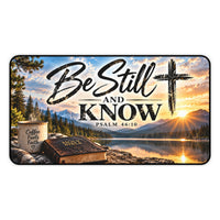 Be Still and Know – Lakeside Bible Christian Desk Mat