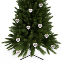 Ceramic Ornament — "Jesus Is The Reason For The Season" Nativity Christmas Tree Decoration