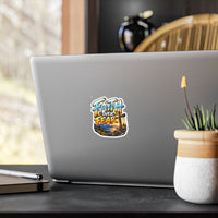 Faith Over Fear – Mountain Cross Christian Vinyl Sticker