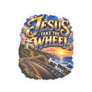 Jesus Take the Wheel – Coastal Highway Christian Vinyl Sticker