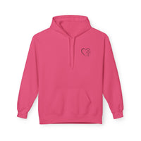 Jesus Has My Back Fleece Hoodie, Cozy Unisex Sweatshirt, Faith-Based Apparel, Perfect Gift for Christians
