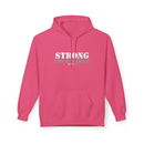 Strong & Courageous Hoodie — Inspirational Motivational Pullover