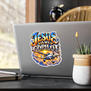 Jesus Is My Copilot – Airplane Christian Vinyl Sticker