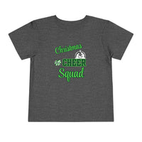 Christmas Cheer Squad Christian Christmas Shirt for Toddlers Short Sleeve Tee Christian Toddler Christmas Shirt
