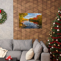 He Leads Me Beside Still Waters- Faith Wall Art - Matte Poster - Christian Gifts for Women Men