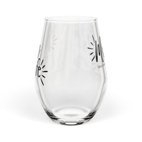 Mom Life Stemless Wine Glass - 11.75oz