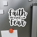 Faith Over Fear Magnet - Christian Gifts for Women Faith Gifts for Men