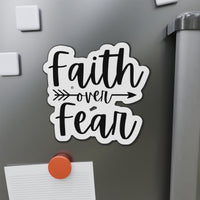 Faith Over Fear Magnet - Christian Gifts for Women Faith Gifts for Men