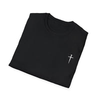 Back design - Jesus Has My Back T-Shirt — Christian Faith Cross Tee