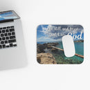 Faith Gifts - Psalm 46:10 - Mouse Pad - Christian Gifts for Women Men