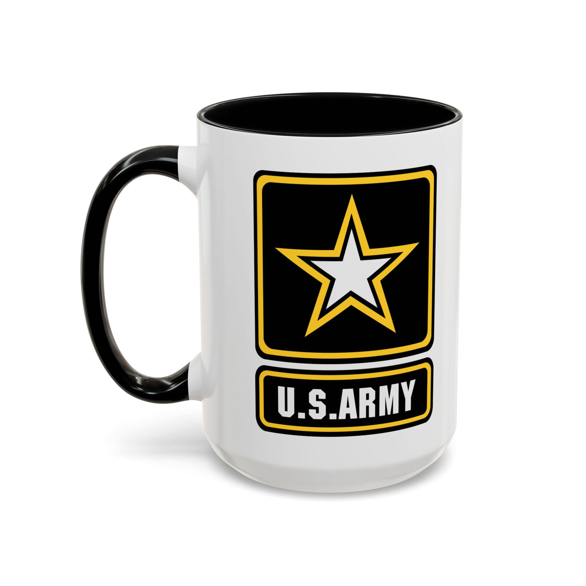 Military Themed Coffee Mug - U.S. Army Design for Veterans, Gift for Soldiers, Patriotic Decor, Everyday Use, Army Support