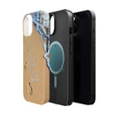 iPhone Inspirational Magnetic Phone Case, Unique Phone Accessories, Faith-Based Gifts, Coastal Vibes, Walk by Faith Design