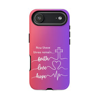 iPhone - Faith, Love & Hope Gradient Phone Case