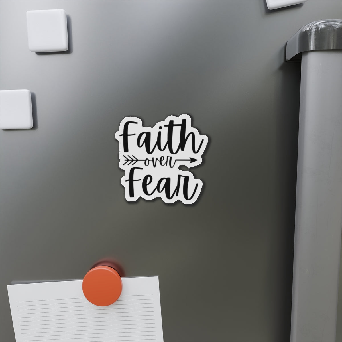 Faith Over Fear Magnet - Christian Gifts for Women Faith Gifts for Men