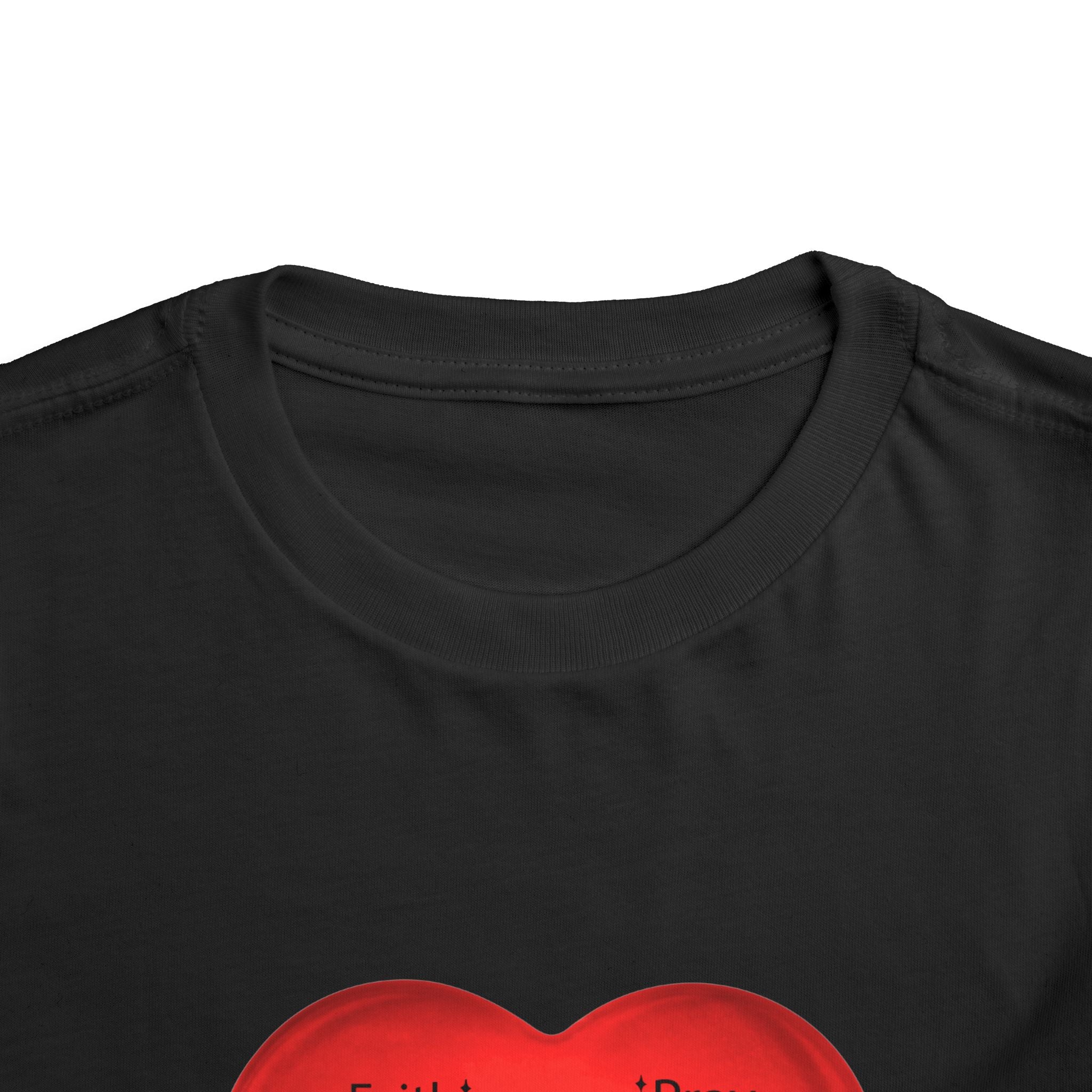 Jesus T-Shirt Christian Shirt for Toddlers Short Sleeve Tee Christian Toddler Christmas Shirt