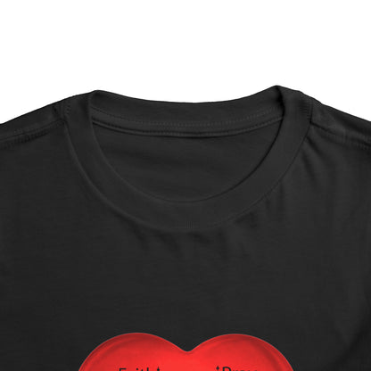 Jesus T-Shirt Christian Shirt for Toddlers Short Sleeve Tee Christian Toddler Christmas Shirt