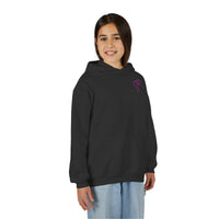 Youth Hoodie — 'Romans 6:7 I Am Set Free' Christian Faith Pullover