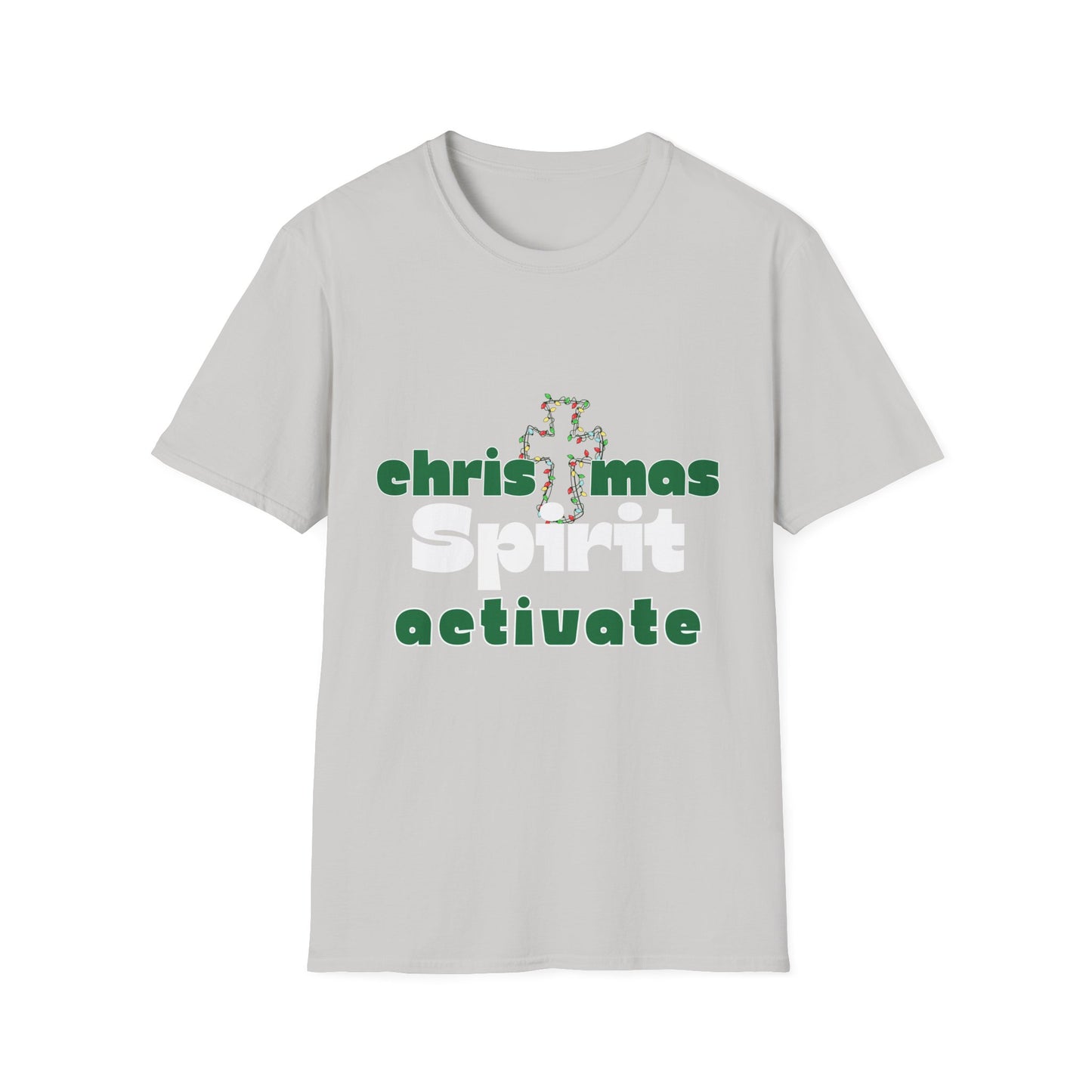 Christmas Spirit Activate Christmas shirt for women men holiday shirt