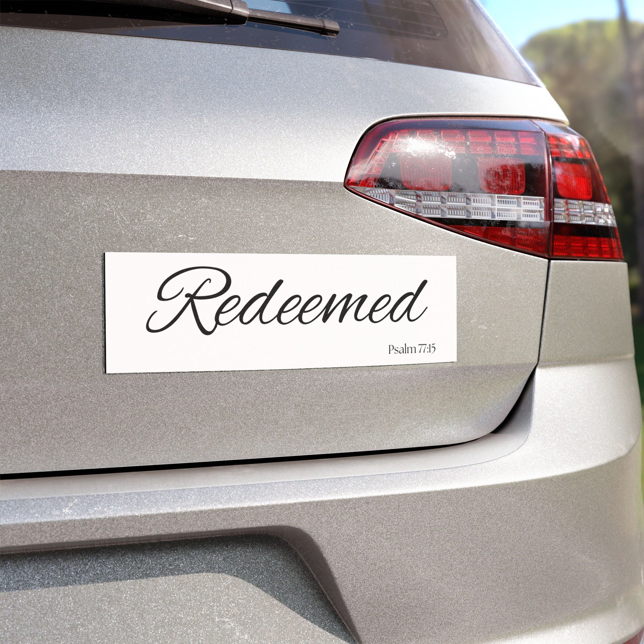 Redeemed Inspirational Car Magnets - Faith-Based Gifts, Religious Decor