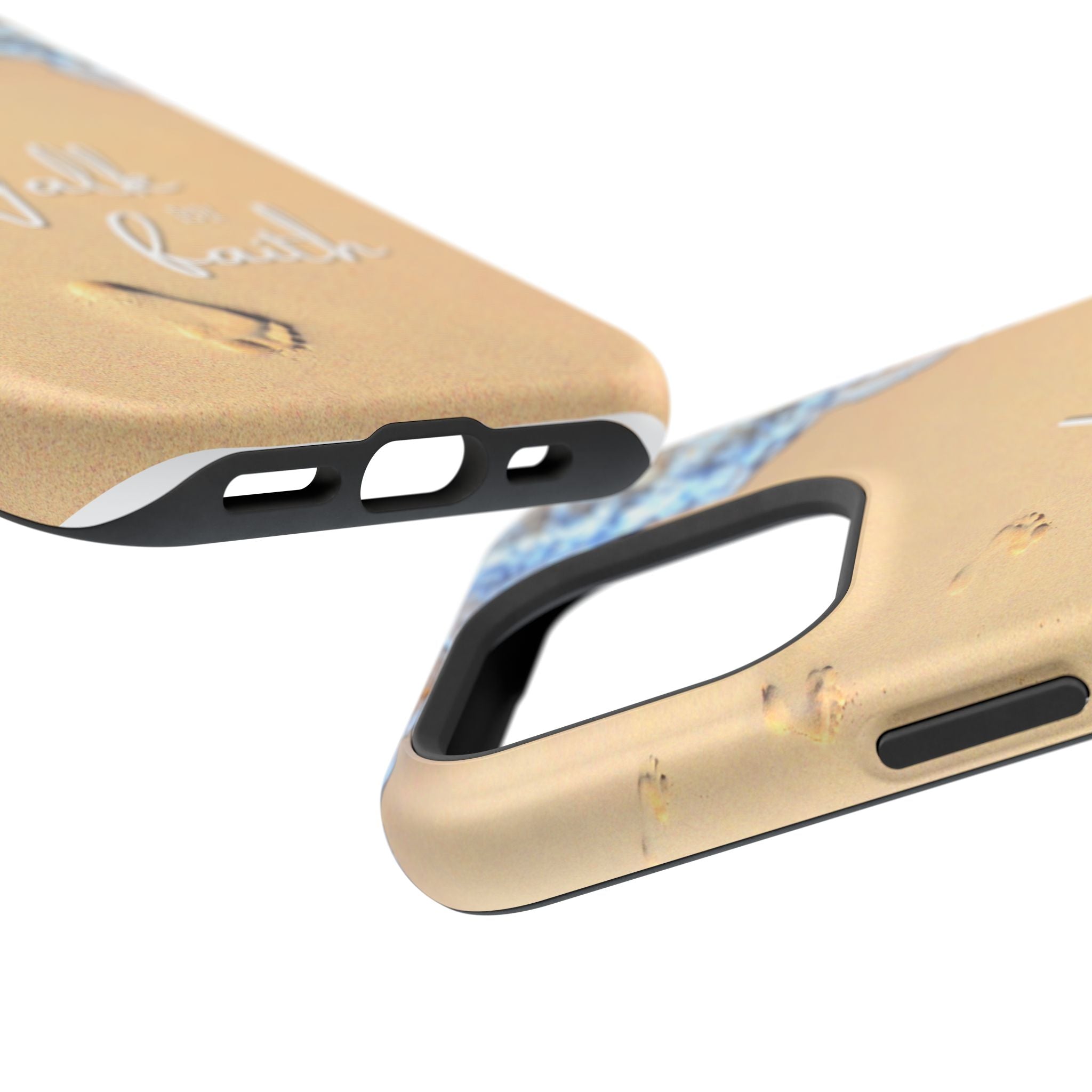 iPhone Inspirational Magnetic Phone Case, Unique Phone Accessories, Faith-Based Gifts, Coastal Vibes, Walk by Faith Design
