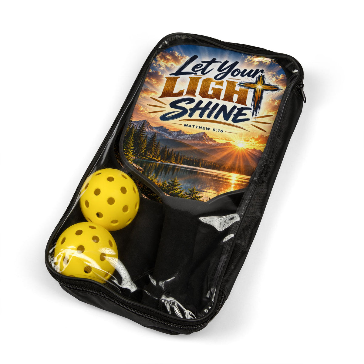 Let Your Light Shine – Christian Pickleball Set