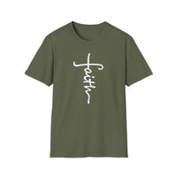 Faith Unisex Softstyle T-Shirt | Christian Shirts for Women Men - Faith Based Gifts
