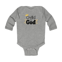 Child of God Infant Bodysuit — Long Sleeve Christian Baby Onesie