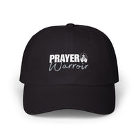 Prayer Warrior Dad Cap — Embroidered Faith Baseball Hat