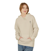 Jesus Has My Back Midweight Softstyle Fleece Hoodie