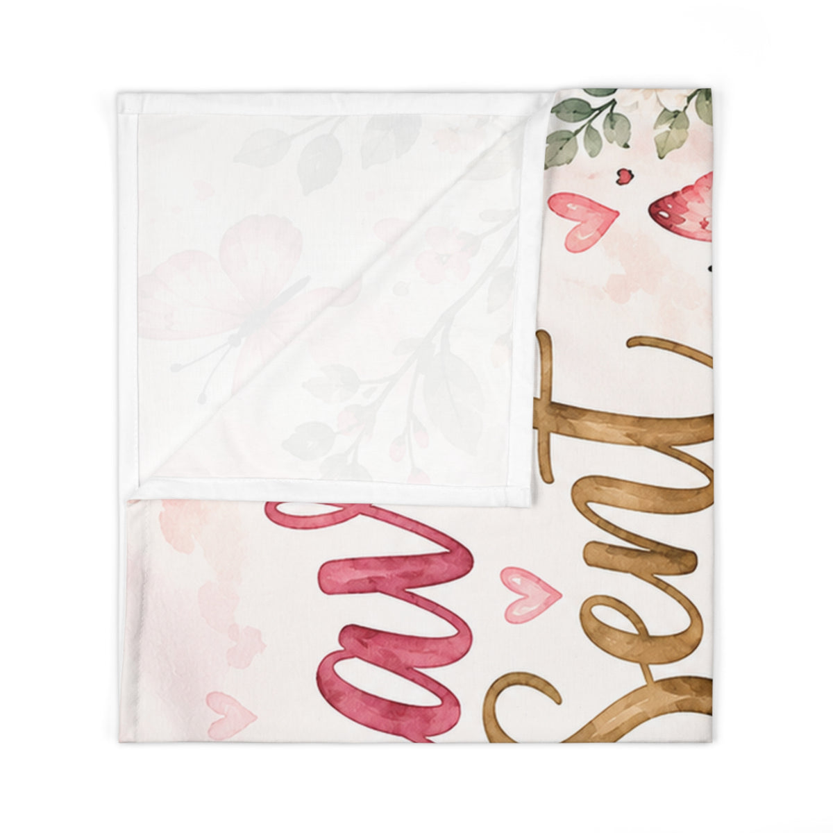 Heaven Sent – Girl Christian Baby Swaddle Blanket