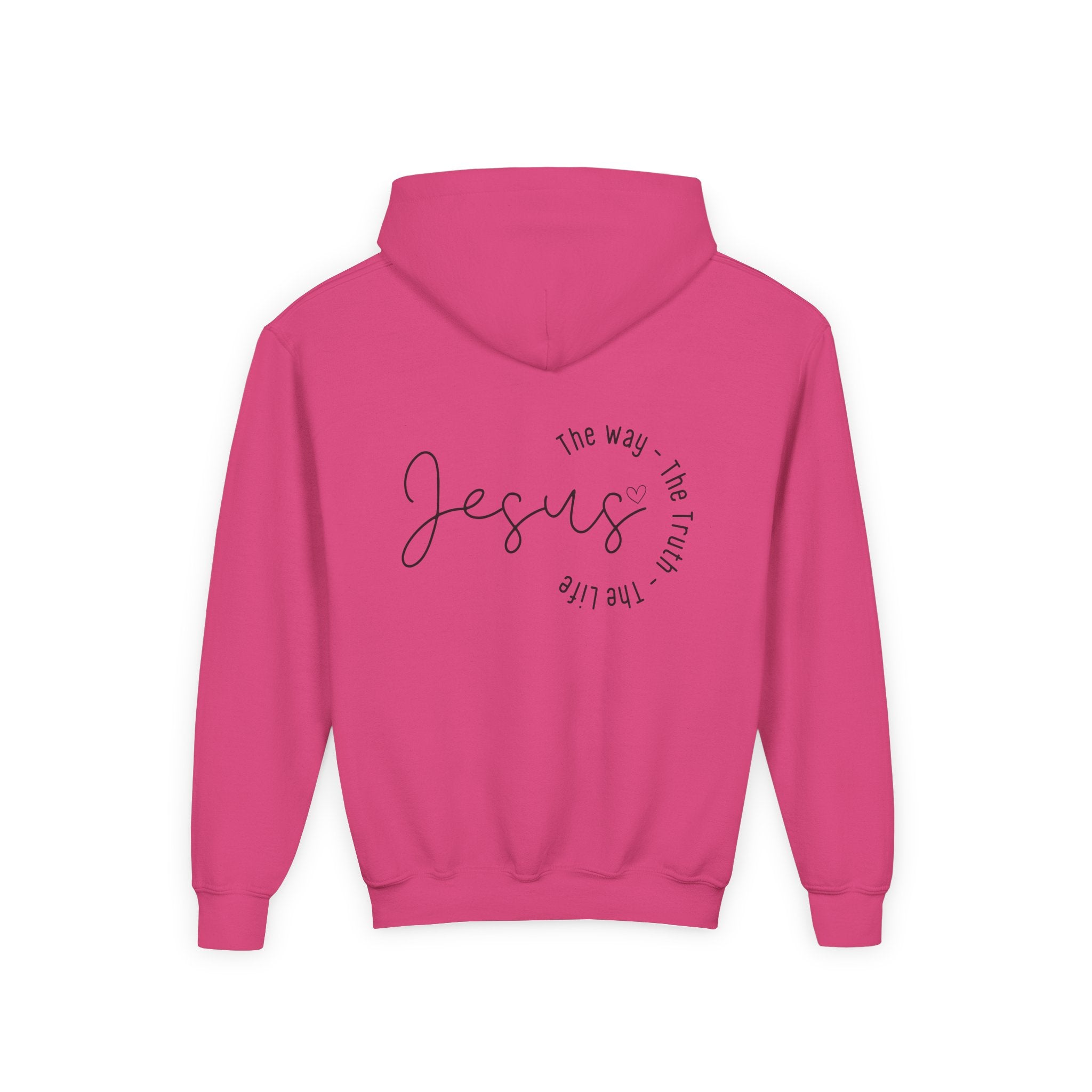 Youth Christian Hoodie — The Way, The Truth, The Life
