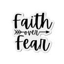 Faith Over Fear Magnet - Christian Gifts for Women Faith Gifts for Men