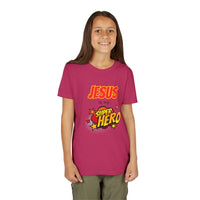 Kids 'Jesus Is My Superhero' T-Shirt — Christian Youth Tee