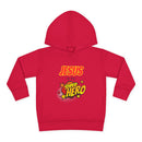 Jesus Is My Superhero Toddler Hoodie – Christian Kids Pullover