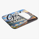 Inspirational 'With God All Things Are Possible' Mouse Pad