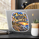 Jesus Take the Wheel – Coastal Highway Christian Vinyl Sticker