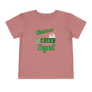 Christmas Cheer Squad Christian Christmas Shirt for Toddlers Short Sleeve Tee Christian Toddler Christmas Shirt