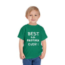 Best Lil Brother Ever Toddler Tee, Cute Kids Shirt, Sibling Gift, Birthday Gift for Toddlers, Family Matching Tee, Baby Shower Present