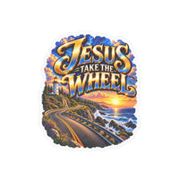 Jesus Take the Wheel – Coastal Highway Christian Vinyl Sticker