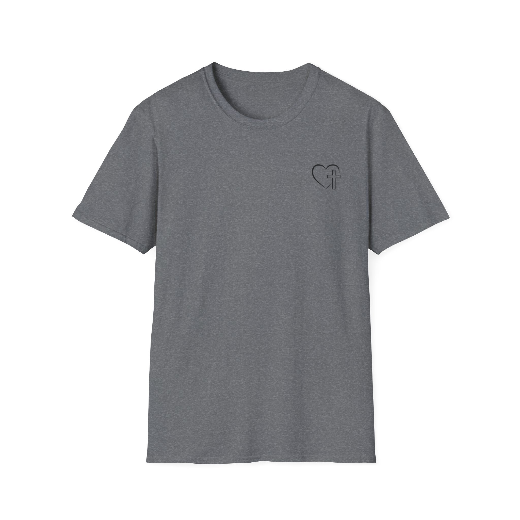 Back design - Christian T-Shirt — "Jesus Has My Back" Inspirational Faith Tee
