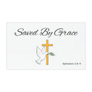 Saved By Grace Inspirational Car Magnets - Faith-Based Gifts, Religious Decor