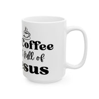 Christian Coffee Mug - Faith Gifts for Women Men All I Need is Coffee and Jesus